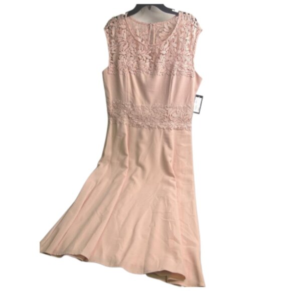 Jessica Howard Pink Dress Size 16 NWT - Picture 7 of 10